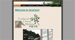 Desktop Screenshot of acucare-acupuncture.com